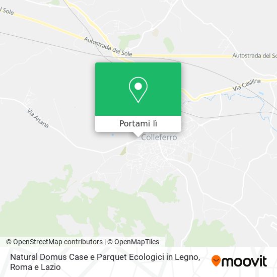 Mappa Natural Domus Case e Parquet Ecologici in Legno
