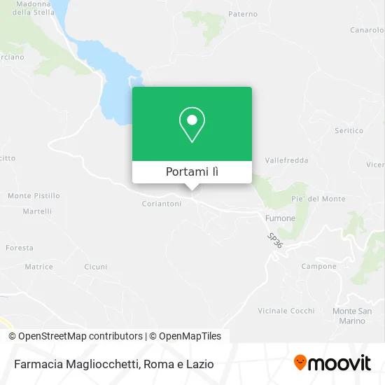 Mappa Farmacia Magliocchetti
