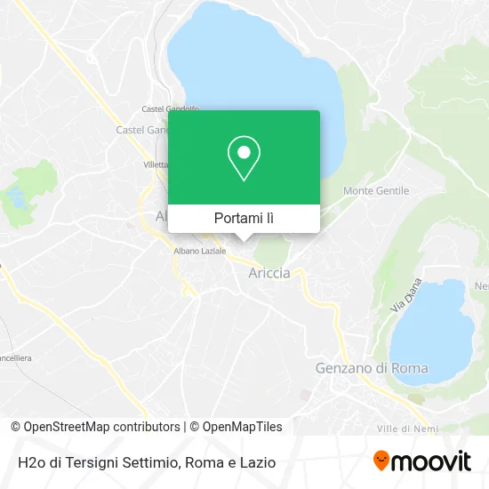 Mappa H2o di Tersigni Settimio