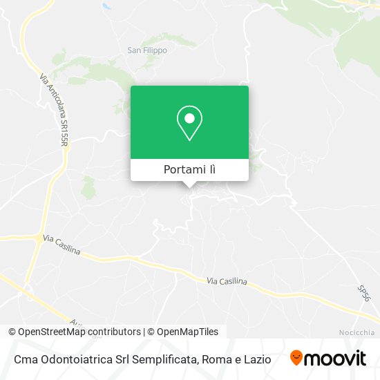 Mappa Cma Odontoiatrica Srl Semplificata