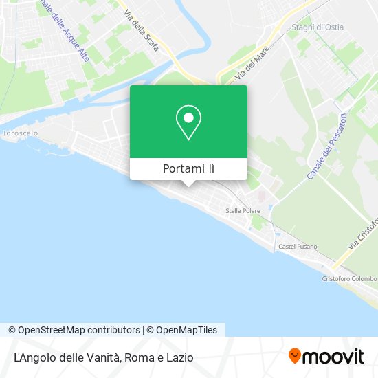 Mappa L'Angolo delle Vanità