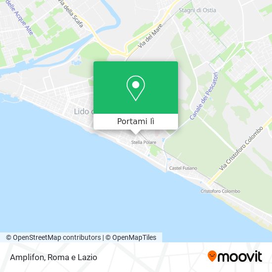 Mappa Amplifon