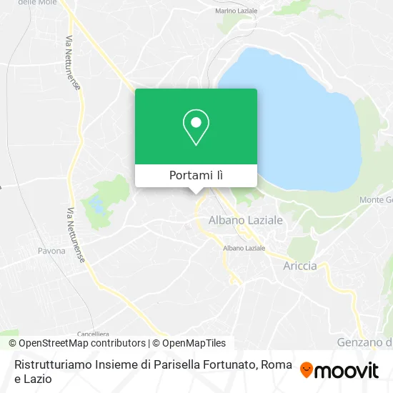Mappa Ristrutturiamo Insieme di Parisella Fortunato