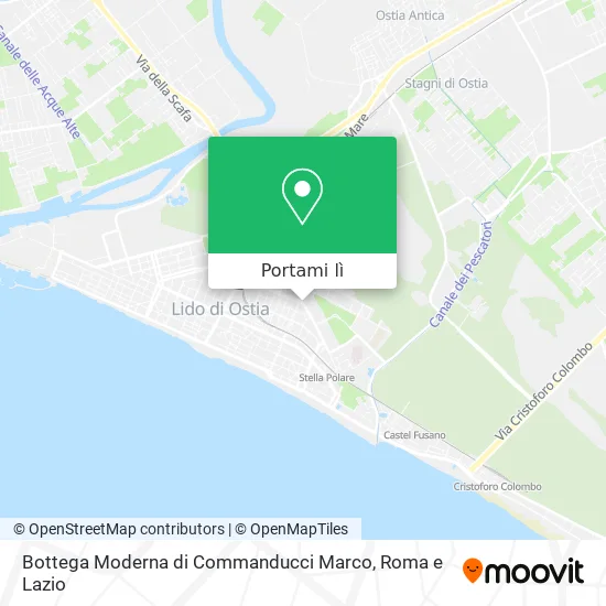 Mappa Bottega Moderna di Commanducci Marco