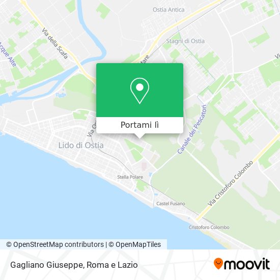 Mappa Gagliano Giuseppe