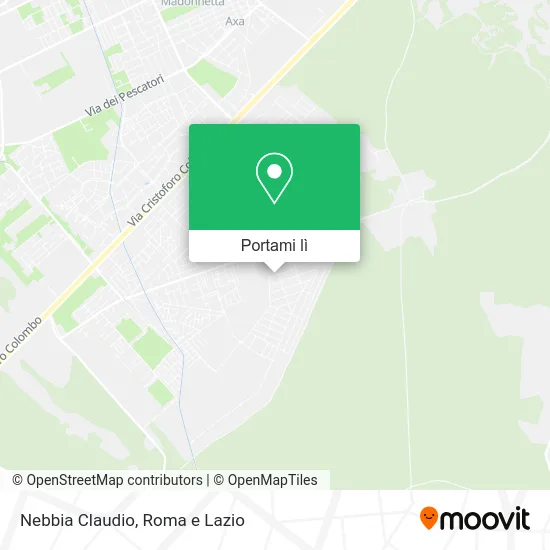 Mappa Nebbia Claudio