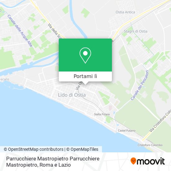 Mappa Parrucchiere Mastropietro Parrucchiere Mastropietro