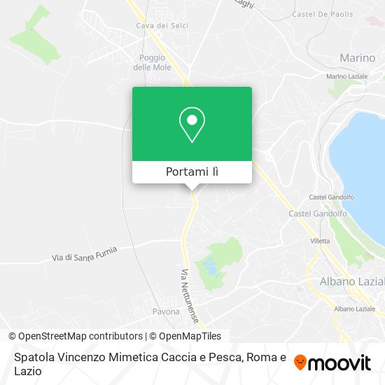 Mappa Spatola Vincenzo Mimetica Caccia e Pesca
