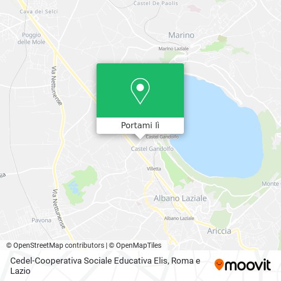 Mappa Cedel-Cooperativa Sociale Educativa Elis
