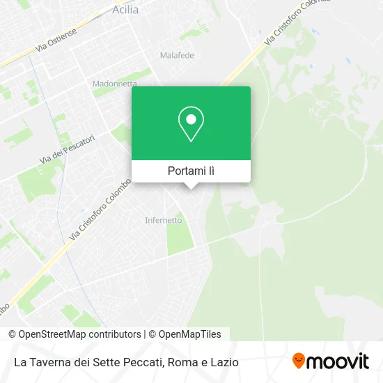 Mappa La Taverna dei Sette Peccati