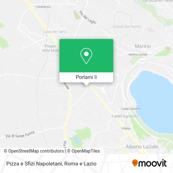 Mappa Pizza e Sfizi Napoletani