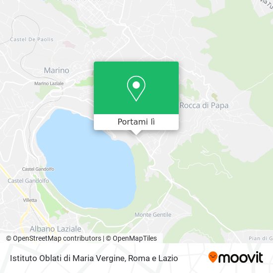 Mappa Istituto Oblati di Maria Vergine