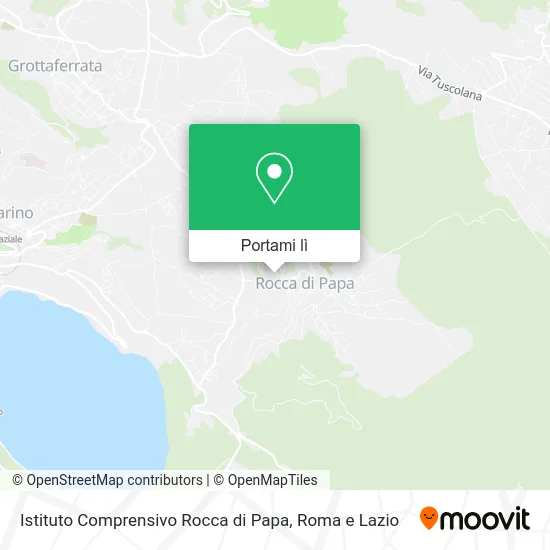 Mappa Istituto Comprensivo Rocca di Papa
