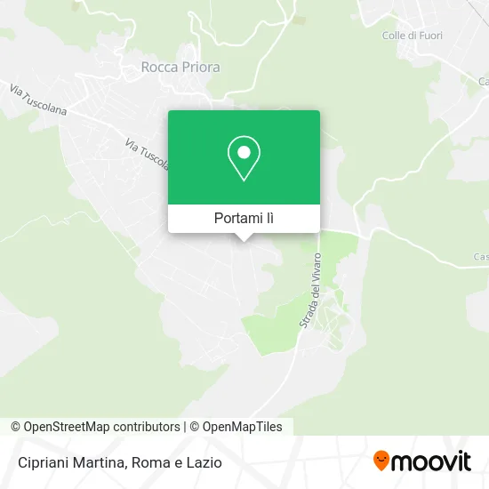 Mappa Cipriani Martina