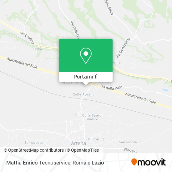 Mappa Mattia Enrico Tecnoservice