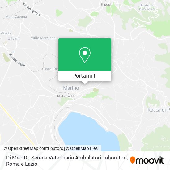 Mappa Di Meo Dr. Serena Veterinaria Ambulatori Laboratori