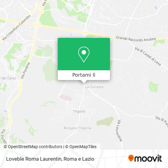Mappa Loveble Roma Laurentin