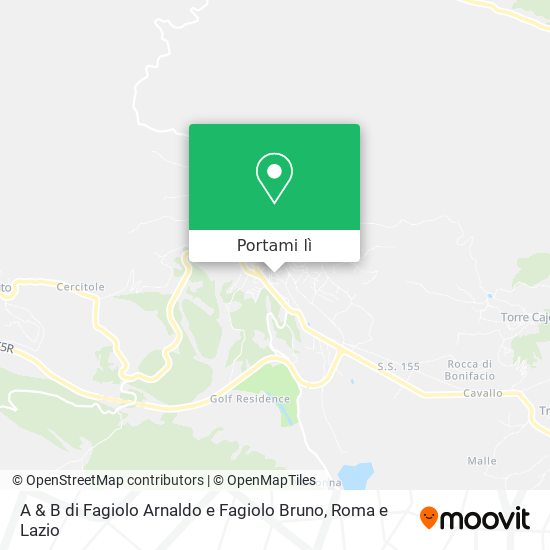 Mappa A & B di Fagiolo Arnaldo e Fagiolo Bruno