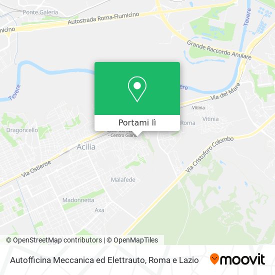 Mappa Autofficina Meccanica ed Elettrauto