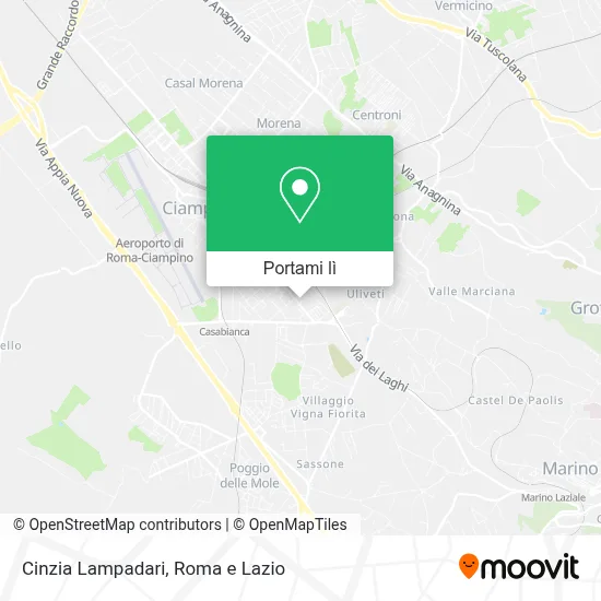 Mappa Cinzia Lampadari
