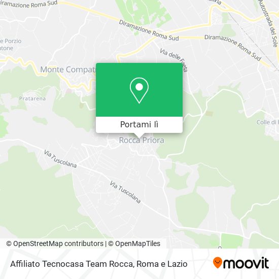 Mappa Affiliato Tecnocasa Team Rocca