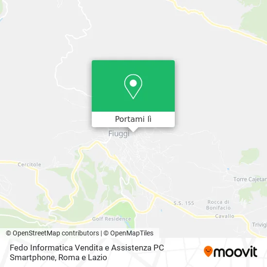 Mappa Fedo Informatica Vendita e Assistenza PC Smartphone