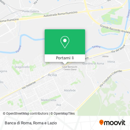 Mappa Banca di Roma