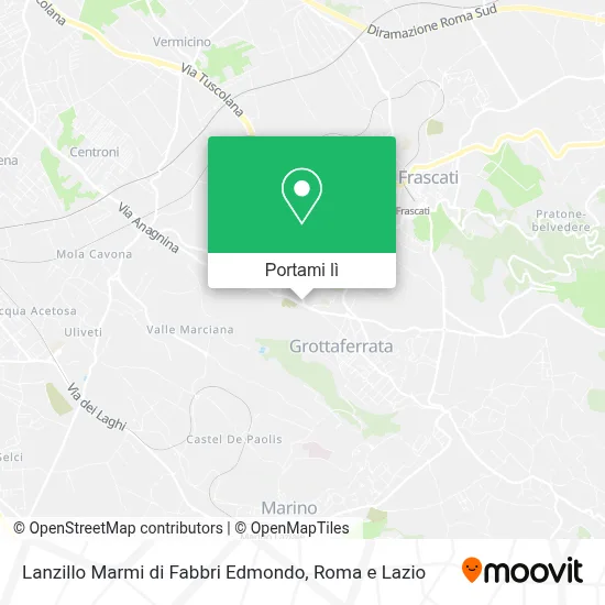 Mappa Lanzillo Marmi di Fabbri Edmondo
