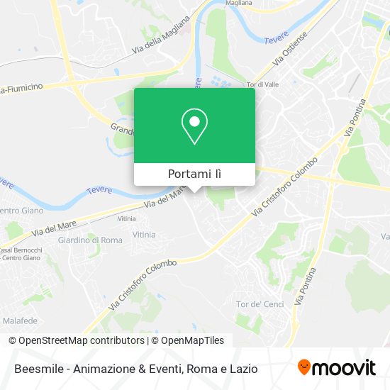 Mappa Beesmile - Animazione & Eventi