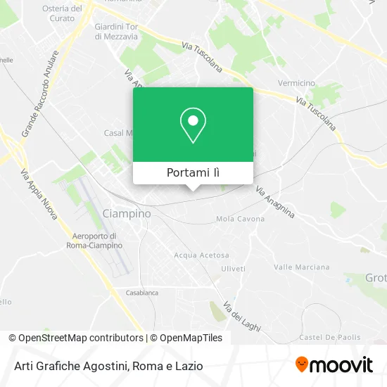 Mappa Arti Grafiche Agostini