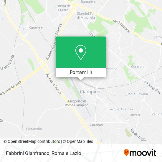 Mappa Fabbrini Gianfranco
