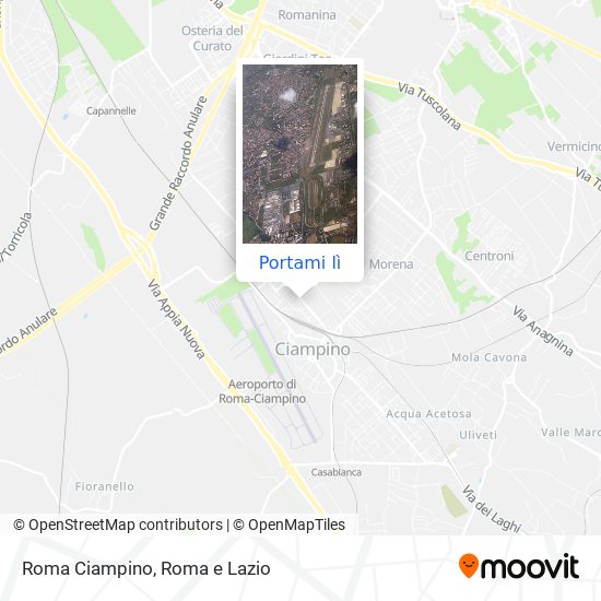 Mappa Roma Ciampino