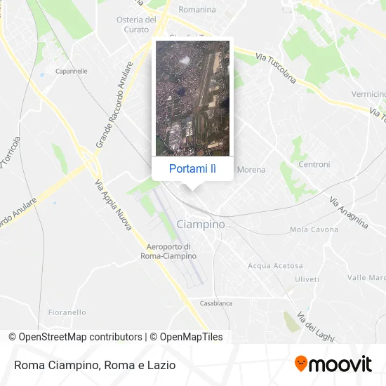 Mappa Roma Ciampino