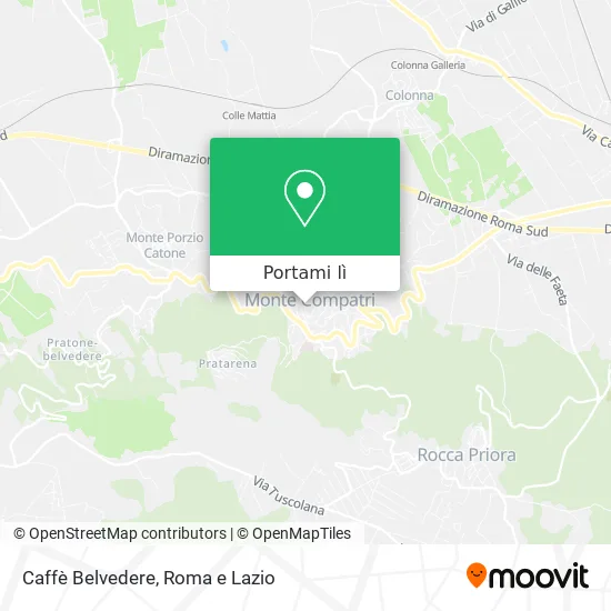 Mappa Caffè Belvedere