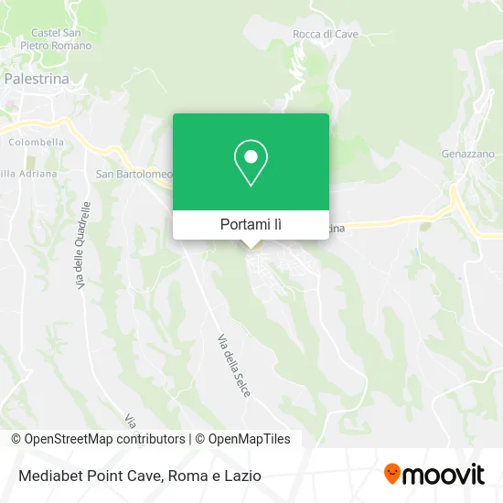 Mappa Mediabet Point Cave