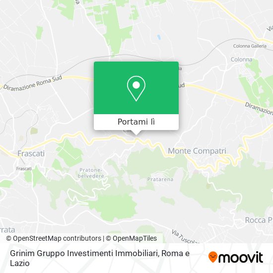 Mappa Grinim Gruppo Investimenti Immobiliari