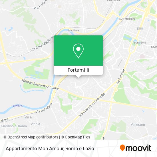 Mappa Appartamento Mon Amour
