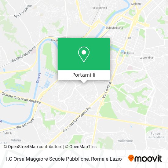 Mappa I.C Orsa Maggiore Scuole Pubbliche