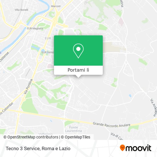 Mappa Tecno 3 Service