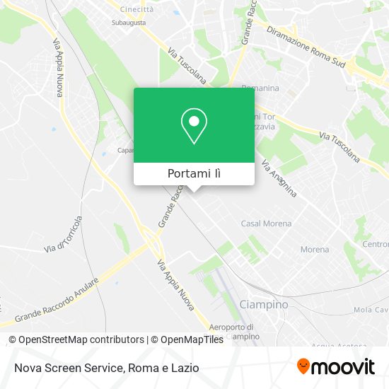 Mappa Nova Screen Service