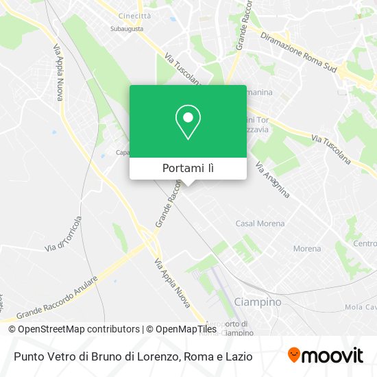 Mappa Punto Vetro di Bruno di Lorenzo