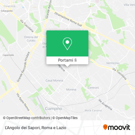 Mappa L'Angolo dei Sapori