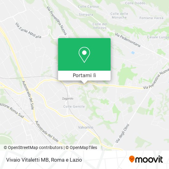 Mappa Vivaio Vitaletti MB