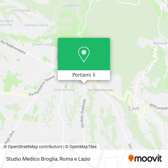 Mappa Studio Medico Broglia