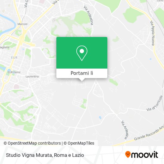 Mappa Studio Vigna Murata