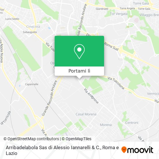 Mappa Arribadelabola Sas di Alessio Iannarelli & C.
