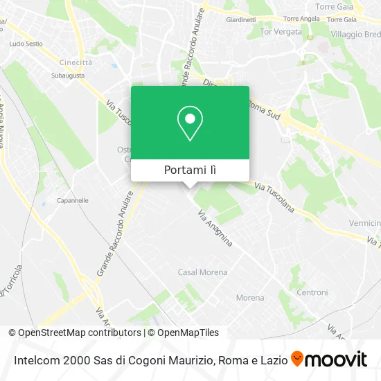 Mappa Intelcom 2000 Sas di Cogoni Maurizio