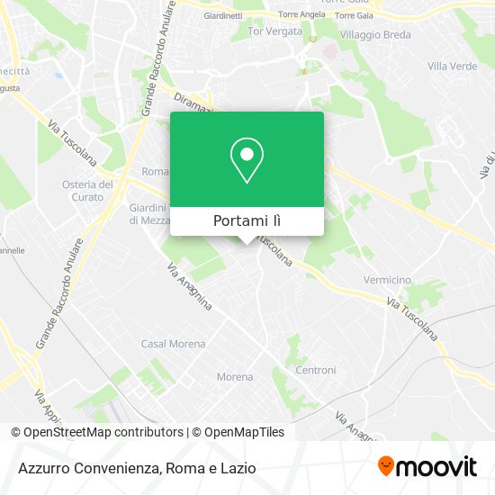 Mappa Azzurro Convenienza