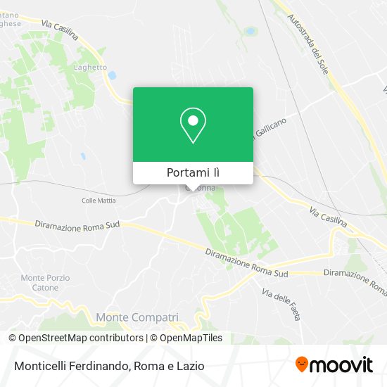 Mappa Monticelli Ferdinando