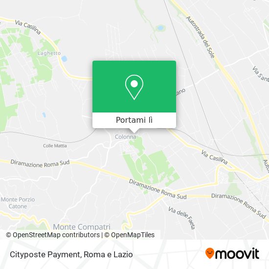 Mappa Cityposte Payment